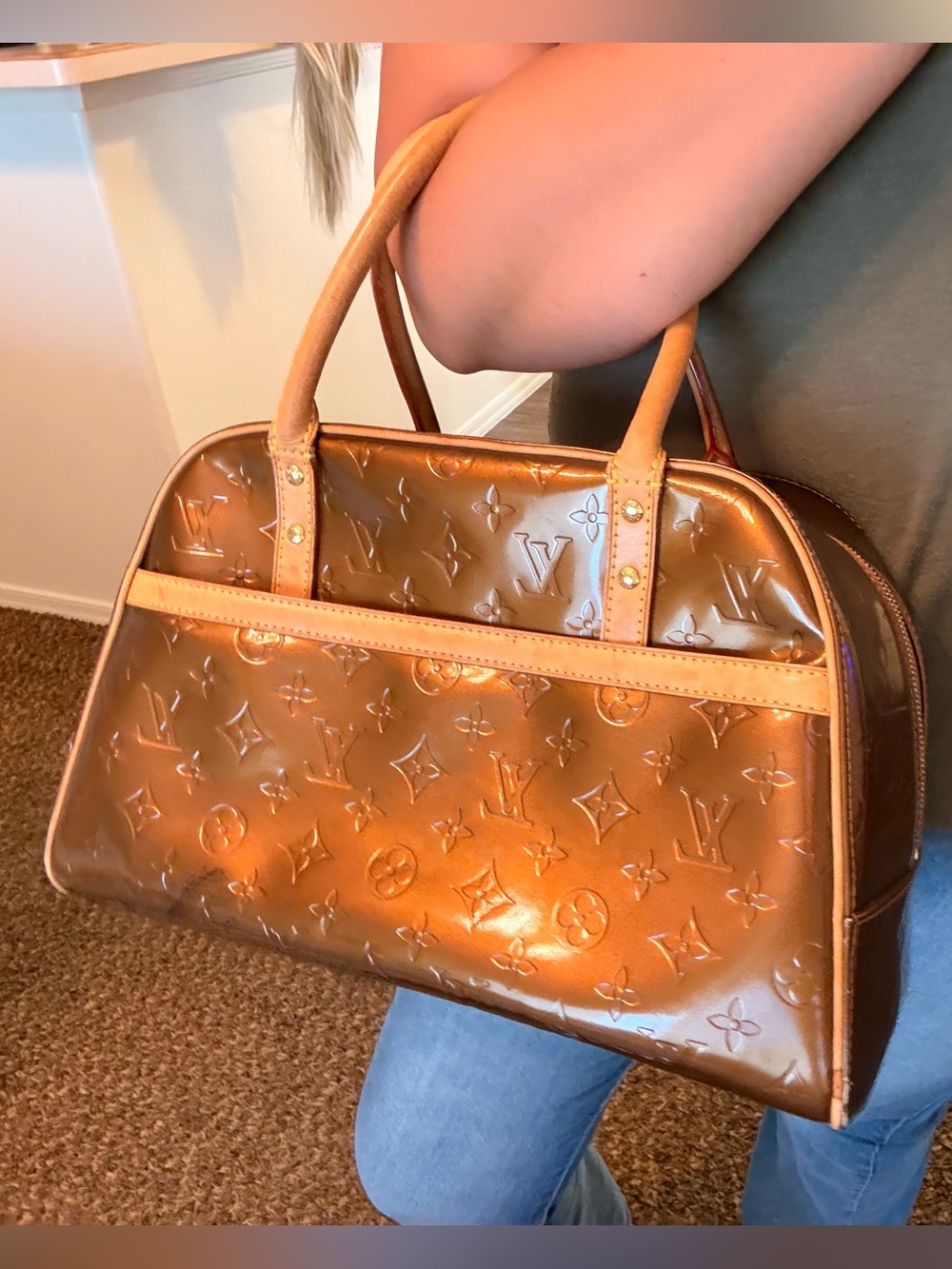Louis Vuitton Vernis leather handbag - Picture 7 of 9